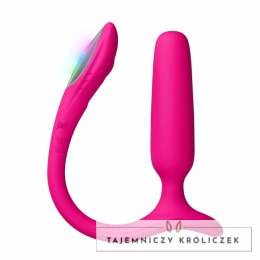 Lovense Lush Anal Pink - Interaktywna Maszyna Intymna z Oświetleniem LED Lovense