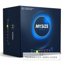 MY.SIZE PRO precyzyjne prezerwatywy 49 mm 80 sztuk vegan hypoalergiczne MY SIZE
