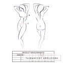 PASSION Evalie Body Koronkowe Czerwone L/XL Eleganckie Passion