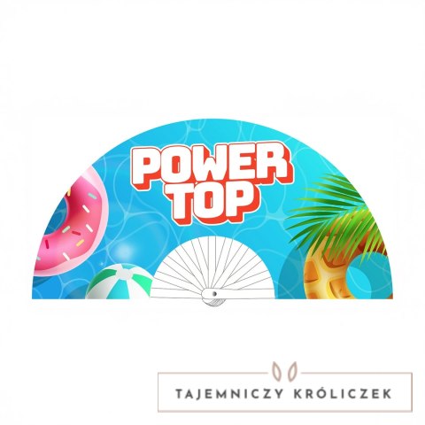 Power Top Fan dekoracyjny 64 cm wielokolorowy, lekka konstrukcja M Proud