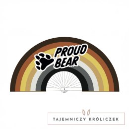 Proud Bear Wachlarz Dekoracyjny 64 cm Multikolorowy Design M Proud