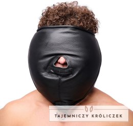 Red Leather Skorzana Kaptur Sensoryczny Czarny z Miękkim Wypełnieniem Red Leather