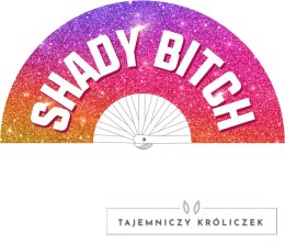 Shady Bitch - Wachlarz dekoracyjny 64 cm, wielokolorowy, lekki M Proud