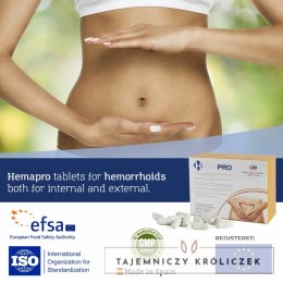 500 Cosmetics Hemapro 60 tabletek - wsparcie układu krążenia i jelit 500COSMETICS