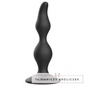 Addicted Toys Korek Analny 12 cm Czarny Silikonowy z Szeroką Podstawą ADDICTED
