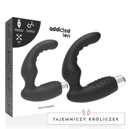 Addicted Toys Model 2 - Czarny masażer strefy prostaty, ładowany USB ADDICTED