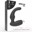 Addicted Toys Model 2 - Czarny masażer strefy prostaty, ładowany USB ADDICTED