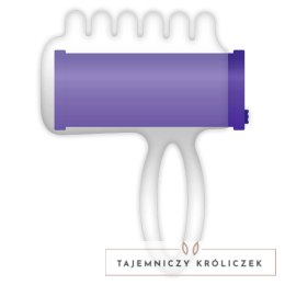CASUAL LOVE Finger Fun fioletowy - elastyczny masażer na palec z wibracją CASUAL LOVE