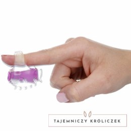 CASUAL LOVE Finger Fun fioletowy - elastyczny masażer na palec z wibracją CASUAL LOVE