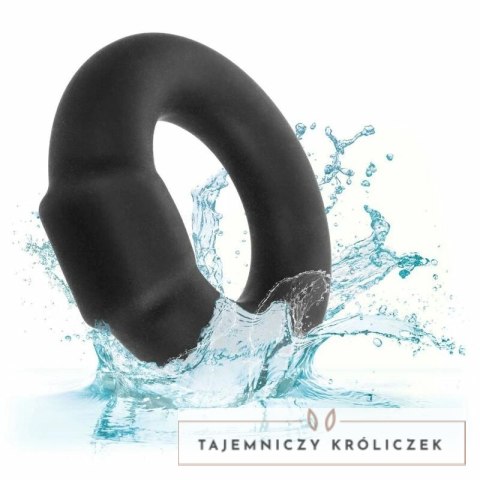 CalExotics Alpha Optimum pierścień silikonowy czarny ultramiękki CALEXOTICS