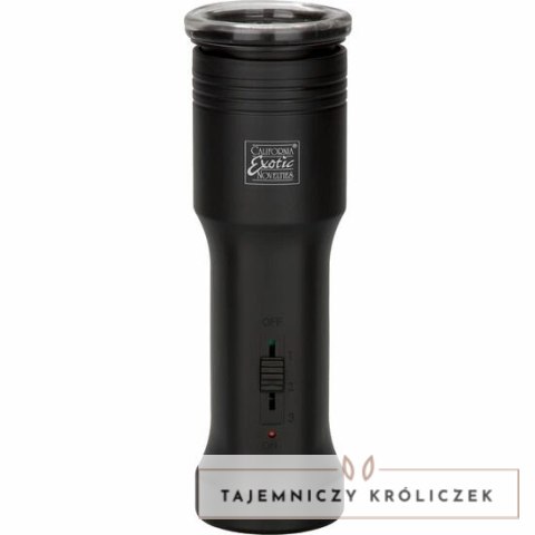 CalExotics Optimum Power Automatyczna maszyna intymna, 3 tryby, czarna CALEXOTICS