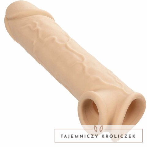 CalExotics Performance Maxx Life-Like Extension 8 jasna skora, silikonowy przedłużacz 22 cm CALEXOTICS