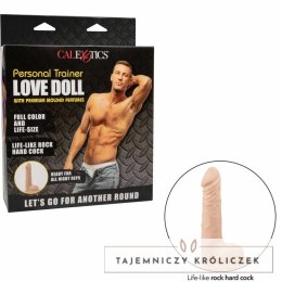 CalExotics Personal Trainer Doll - nadmuchiwana postać, 14 cm, PVC CALEXOTICS