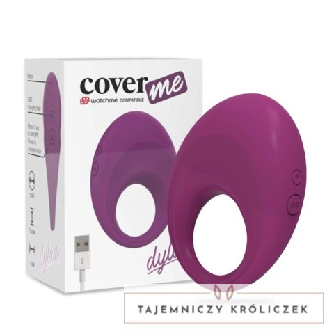 Coverme Dylan pierścień wibrujący, ładowalny, technologia Watchme COVERME