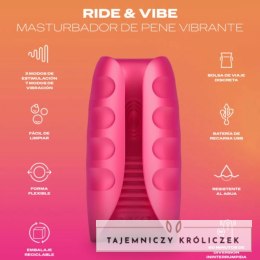 Durex Ride & Vibe Intymny Wibrujący System Masażu USB Wodoodporny Durex