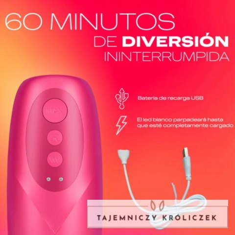 Durex Ride & Vibe Intymny Wibrujący System Masażu USB Wodoodporny Durex