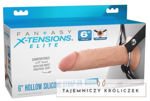 Fantasy X-tensions Elite FXTE6 System nakładkowy silikonowy, 16,5 cm, jasny Fantasy X-TENSIONS