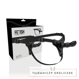 Fetish Submissive Harness silikonowy czarny 16 cm anatomiczny model FETISH SUBMISSIVE