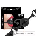 Fetish Submissive silikonowy knebel oddychający z regulacją 4,1 cm FETISH SUBMISSIVE