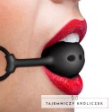 Fetish Submissive silikonowy knebel oddychający z regulacją 4,1 cm FETISH SUBMISSIVE