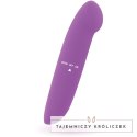 Glossy Phil fioletowy - kompaktowy masażer wodoodporny 13 cm ABS GLOSSY