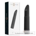 Intense SONNY Czarny Masażer Intymny 13,5 cm ABS, Wodoodporny INTENSE