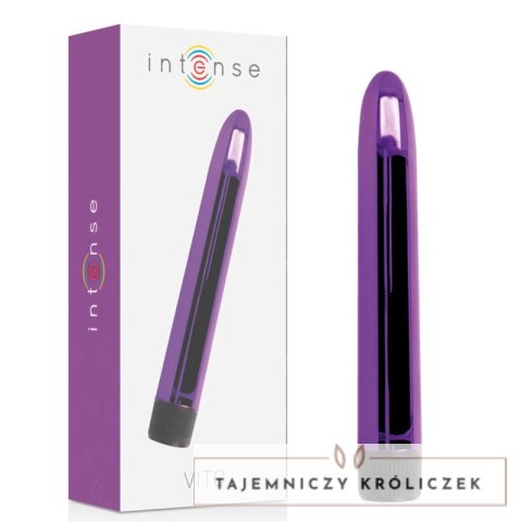 Intense VITO masażer intymny liliowy 17 cm wodoodporny ABS INTENSE