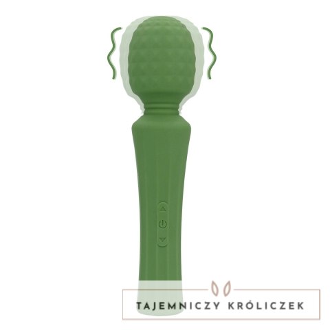 Loveline Green Mumba - wielofunkcyjny masażer z ergonomiczną rączką Loveline by Shots