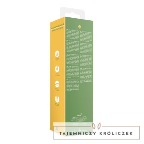 Loveline Green Mumba - wielofunkcyjny masażer z ergonomiczną rączką Loveline by Shots