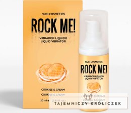 Nuei Rock Me! Żel stymulujący Cookies & Cream 20ml, efekt wibrujący Nuei