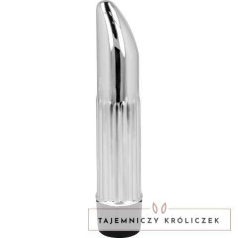 OHMAMA Mini wibrator srebrny 13,5 cm - kompaktowy model PCV OHMAMA
