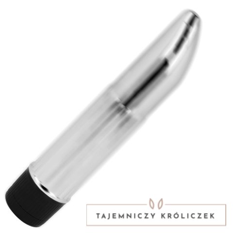 OHMAMA Mini wibrator srebrny 13,5 cm - kompaktowy model PCV OHMAMA