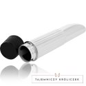 OHMAMA Mini wibrator srebrny 13,5 cm - kompaktowy model PCV OHMAMA