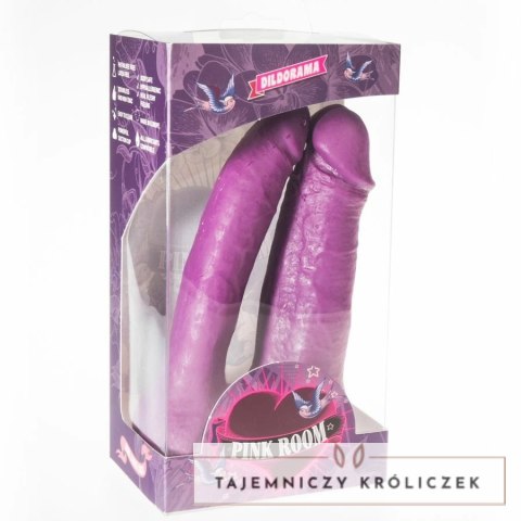 PINK ROOM Arthus model anatomiczny z przyssawką fioletowy 17 cm PINK ROOM