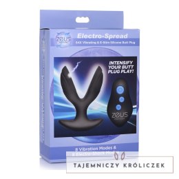 XR Brands Electro-Spread silikonowa wtyczka intymna z wibracjami i E-Stim XR Brands