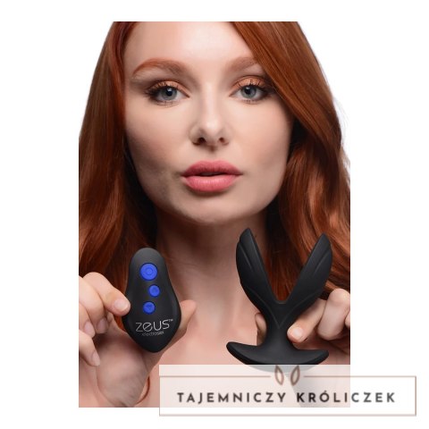 XR Brands Electro-Spread silikonowa wtyczka intymna z wibracjami i E-Stim XR Brands