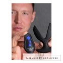 XR Brands Electro-Spread silikonowa wtyczka intymna z wibracjami i E-Stim XR Brands