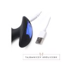 XR Brands Electro-Spread silikonowa wtyczka intymna z wibracjami i E-Stim XR Brands