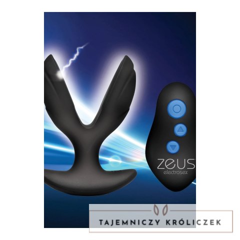 XR Brands Electro-Spread silikonowa wtyczka intymna z wibracjami i E-Stim XR Brands
