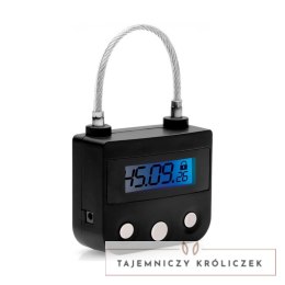 XR Brands LockOut Blokada na klucz z timerem USB czarna XR Brands