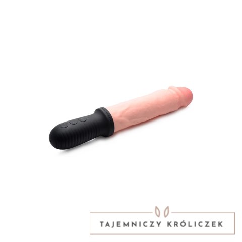 XR Brands Power Pounder czarny model z funkcją pchania i wibracji XR Brands