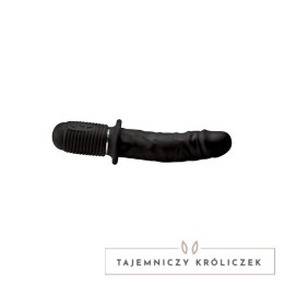 XR Brands Power Pounder czarny silikonowy model wibrująco-pchający XR Brands