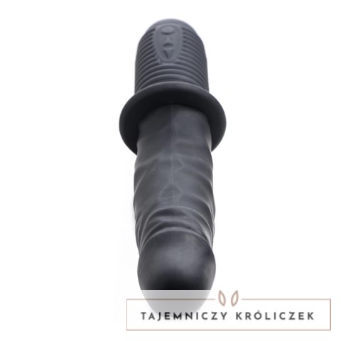 XR Brands Power Pounder czarny silikonowy model wibrująco-pchający XR Brands