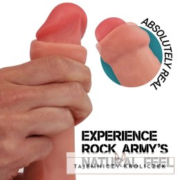 Rockarmy Liquid Silicone Fox 19 cm - model silikonowy z przyssawką ROCK ARMY
