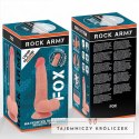 Rockarmy Liquid Silicone Fox 19 cm - model silikonowy z przyssawką ROCK ARMY