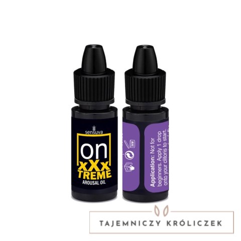 Sensuva ON xXxTreme Olejek Intensywny + Antidotum 5 ml Zestaw Sensuva