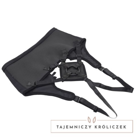 Sportsheets Gorsetowa Uprząż Strap-On Czarna, Regulowana, O-Ring Sportsheets