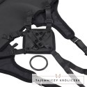 Sportsheets Gorsetowa Uprząż Strap-On Czarna, Regulowana, O-Ring Sportsheets