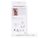 Sportsheets Gorsetowa Uprząż Strap-On Czarna, Regulowana, O-Ring Sportsheets