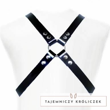 Svenjoyment Leather Body - Skorzana uprząż z regulacją rozmiaru S-XL LEATHER BODY